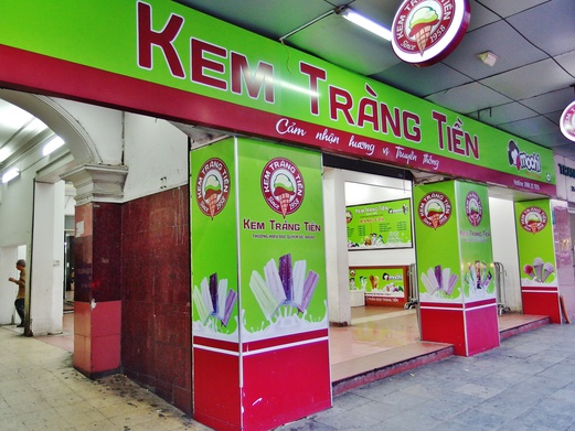 Kem Trang Tien - Hanoi's Famous Ice Cream Shop